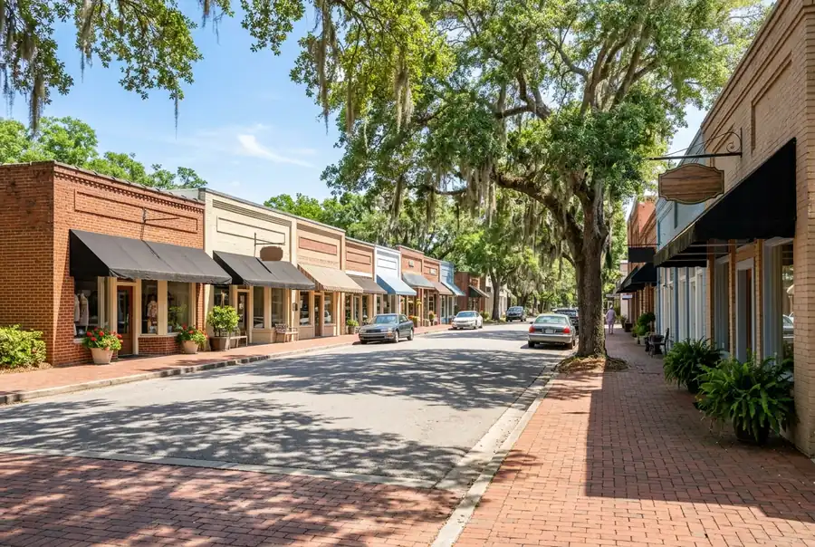 Historic Roswell, Georgia a short drive from emergency dental care in Alpharetta
