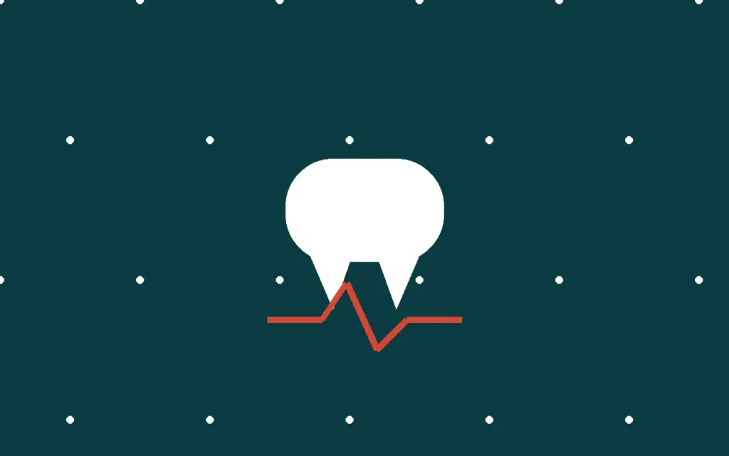 Illustration representing same-day toothache relief in Alpharetta